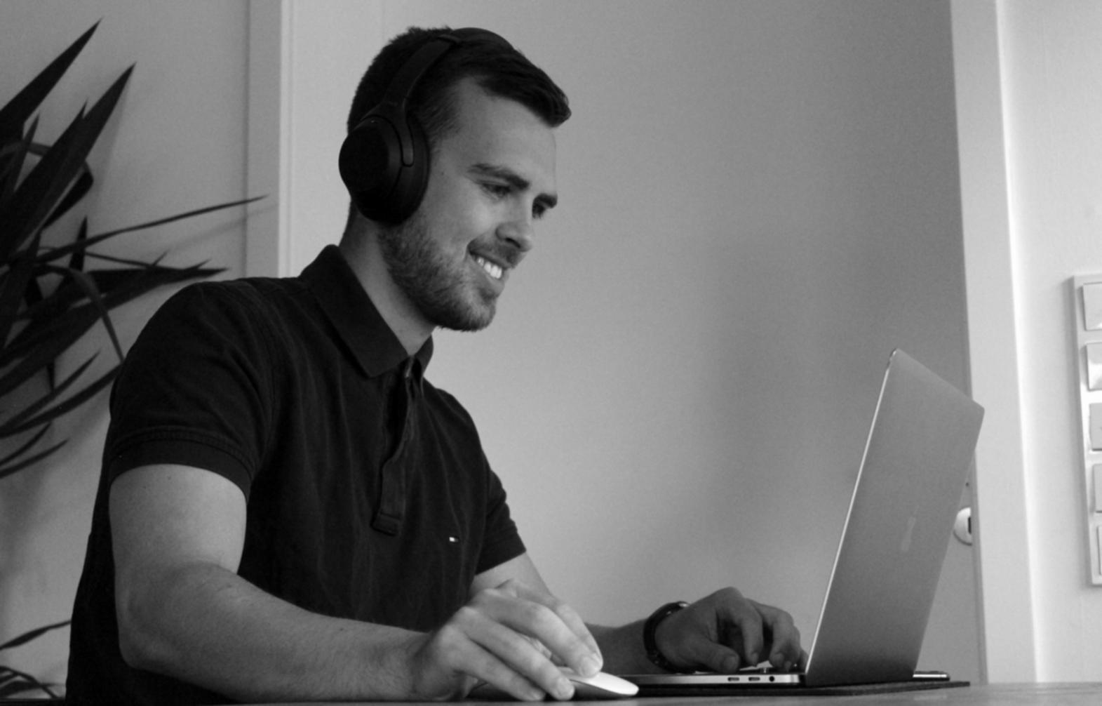 Financial education workspace with learning materials and resources